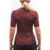 FT WOMEN'S LITE MERINO JERSEY MERLOT RED 3