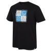 Husky Pánské bavlněné triko Tee Square M black (Velikost XXXL)