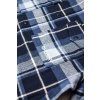 Husky Pánská flanelová košile Gaia M dark blue (Velikost L)