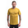 SENSOR MERINO AIR SAY YES pánské triko kr.rukáv mustard S (Velikost S)
