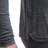 SENSOR MERINO LITE pánské triko dl.rukáv anthracite gray M (Velikost M)