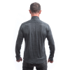 SENSOR MERINO LITE unisex košile dl.rukáv anthracite gray M (Velikost M)