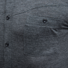 SENSOR MERINO LITE unisex košile dl.rukáv anthracite gray M (Velikost M)