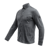 SENSOR MERINO LITE unisex košile dl.rukáv anthracite gray M (Velikost M)