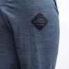 SENSOR MERINO LITE unisex košile dl.rukáv mottled blue M (Velikost M)