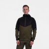 Northfinder DAMMASTOCK pánská univerzální funkční mikina s kapucí black dark green MI 3823OR 550