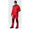 Northfinder AMADEU pánská zateplená softshellová bunda redblack BU 5440OR 3617