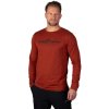 northfinder celetin panske tricko z organicke bavlny darkred tr 5071or 307
