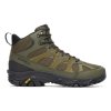 merrell thermo snow grip mid wp dark moss