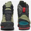 garmont ascent evo gtx olivine green racing red4