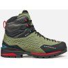 garmont ascent evo gtx olivine green racing red