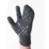 sensor rukavice merino lobster tmave seda3