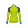 4239 2 therm lady 1 2 zip lime green grey jeans blue back