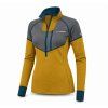 Trimm THERM LADY 1/2 ZIP mustard/ grafit black (Velikost XXL)